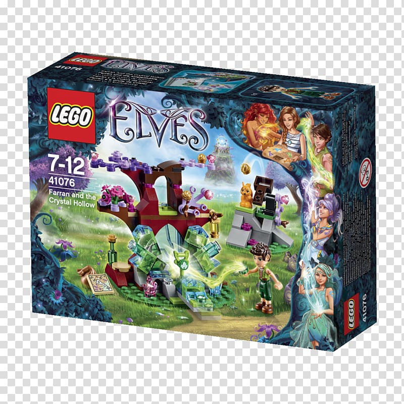 Amazon.com Lego Elves Farran and the Crystal Hollow Toy, toy transparent background PNG clipart