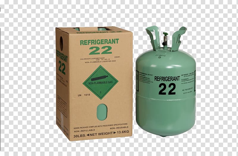 Chlorodifluoromethane Refrigerant R-410A Gas Air conditioning, others transparent background PNG clipart