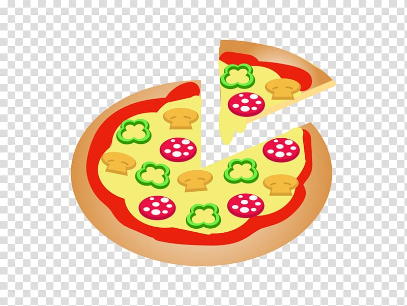 Pizza Margherita Italian cuisine Chicago-style pizza , pizza transparent background PNG clipart