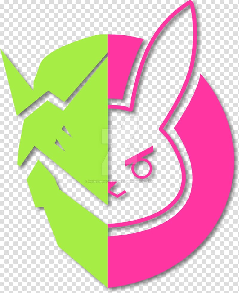 Logo D.Va Overwatch, dva logo transparent background PNG clipart