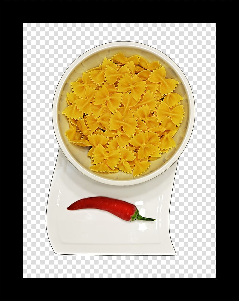 Vegetarian cuisine Italian cuisine Pasta European cuisine Shoelace knot, Western Pepper butterfly face transparent background PNG clipart