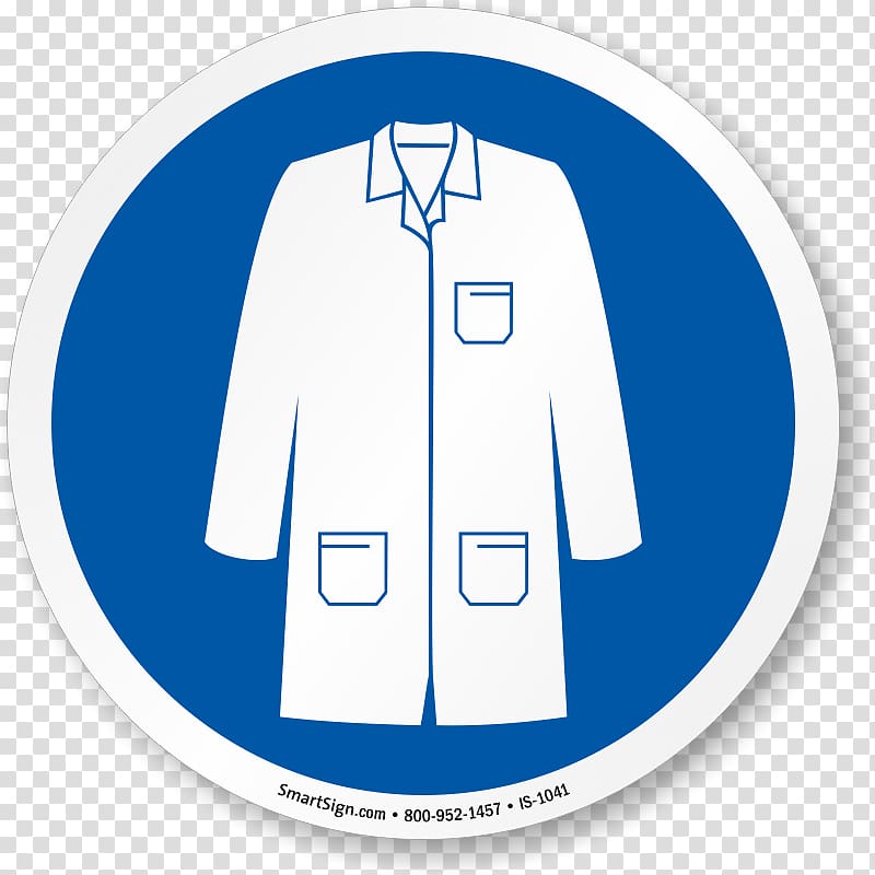 Lab Coats Laboratory safety Personal protective equipment , Lab Coat transparent background PNG clipart