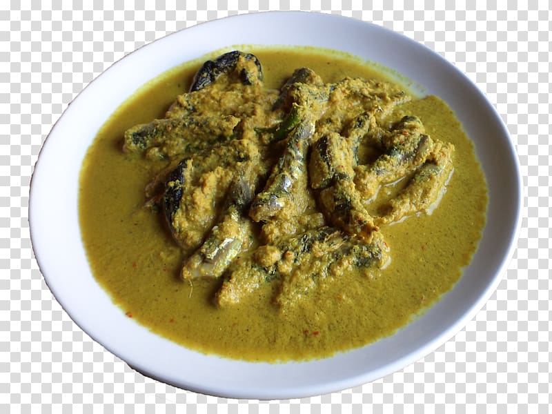 Gravy Yellow curry Vegetarian cuisine Gulai Indian cuisine, coriander transparent background PNG clipart