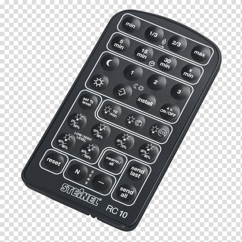 Remote Controls Light-emitting diode Electronics Sensor, product launch transparent background PNG clipart