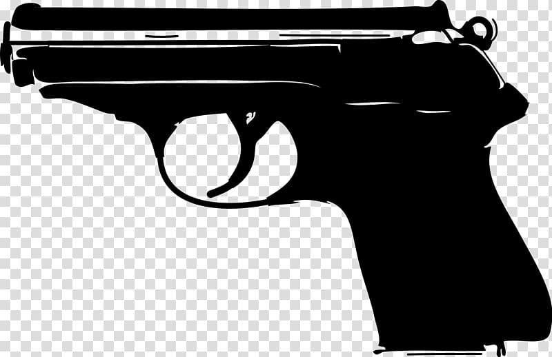 Pistolet Walther PPK Carl Walther GmbH .22 Long Rifle Firearm, weapon transparent background PNG clipart