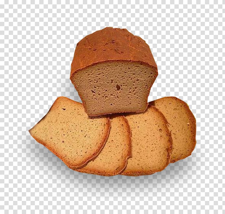 Pumpkin bread Rye bread Zwieback, onion slices transparent background PNG clipart