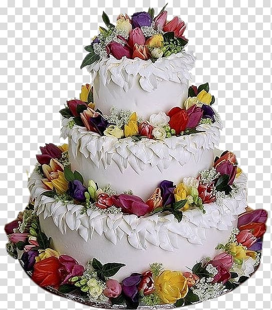 3-tier cake, Birthday cake Cupcake Wedding anniversary, Creative Cakes transparent background PNG clipart
