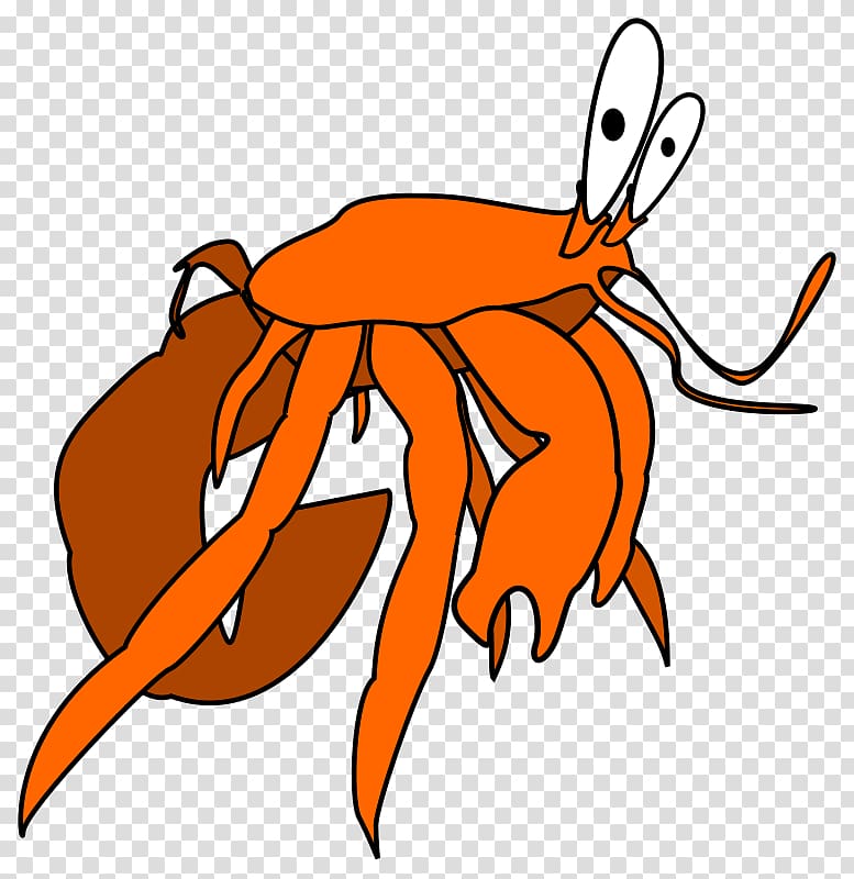 Crab Aquatic animal Deep sea creature , crab cartoon transparent background PNG clipart