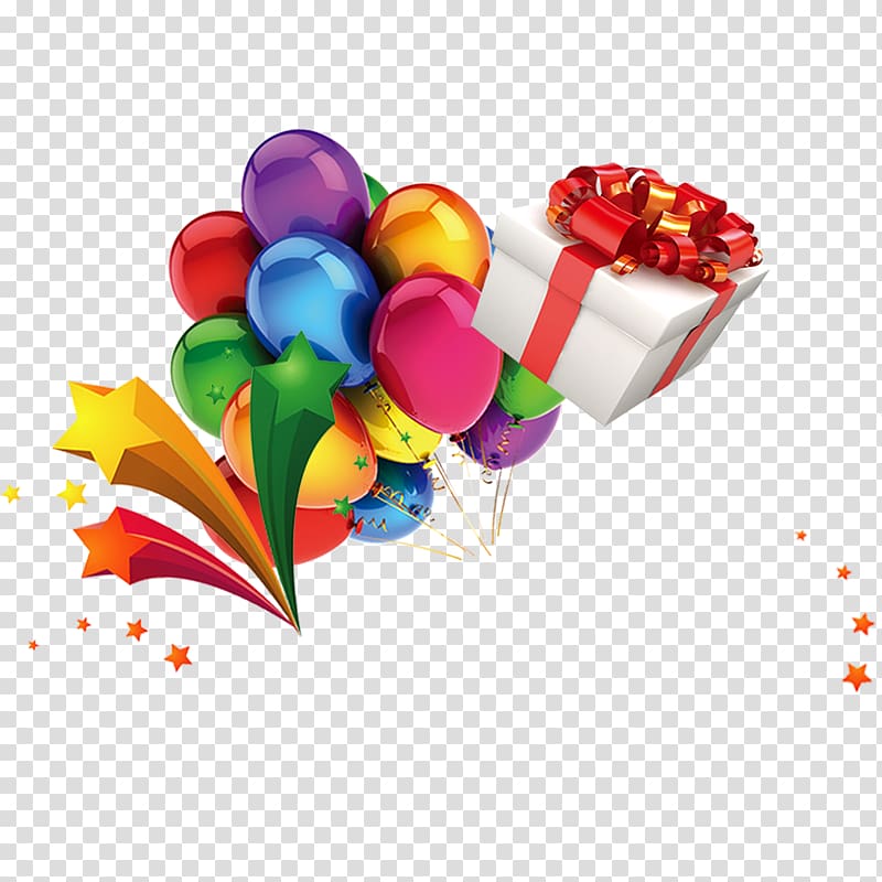 Ribbon Balloon Illustration, Creative Valentine\'s Day transparent background PNG clipart