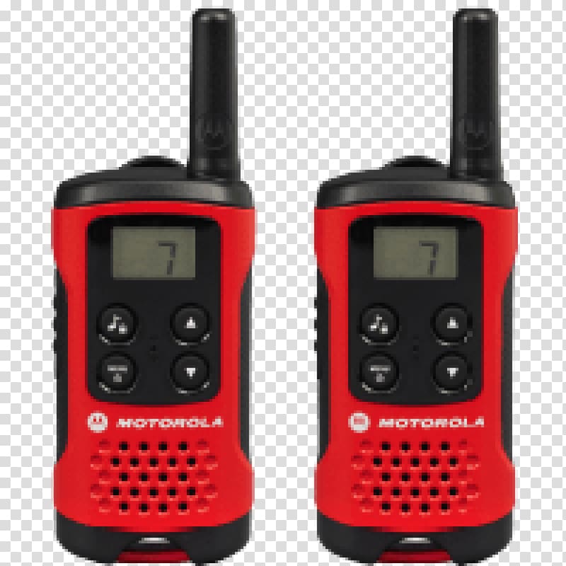 Walkie-talkie Two-way radio PMR446 Motorola Solutions, radio transparent background PNG clipart