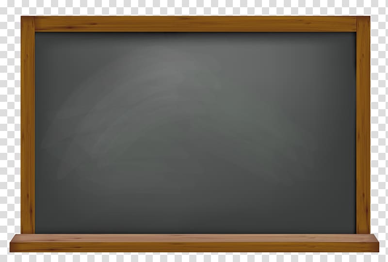 Board of education , Black School Board , chalk board with brown wooden frame transparent background PNG clipart