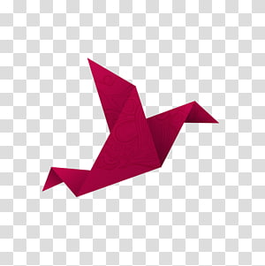 Crane Paper Bird Super Easy Origami Origami Transparent