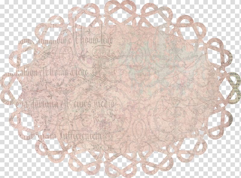 Placemat Silk, Lace tag 7 transparent background PNG clipart
