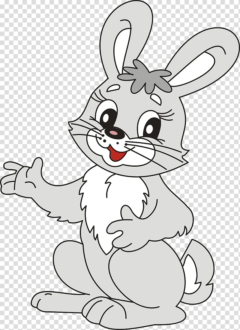 Easter Bunny Netherland Dwarf rabbit Hare Coloring book, Cute bunny transparent background PNG clipart