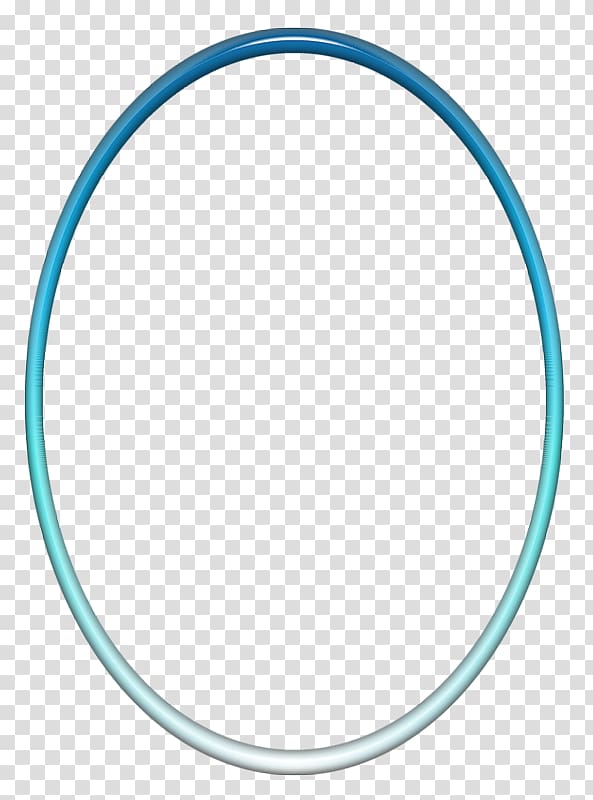 blue oval ring transparent background PNG clipart