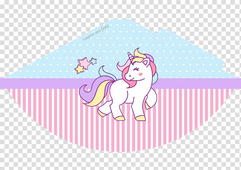 Unicorn horn Birthday Party Convite, unicornio transparent background PNG clipart