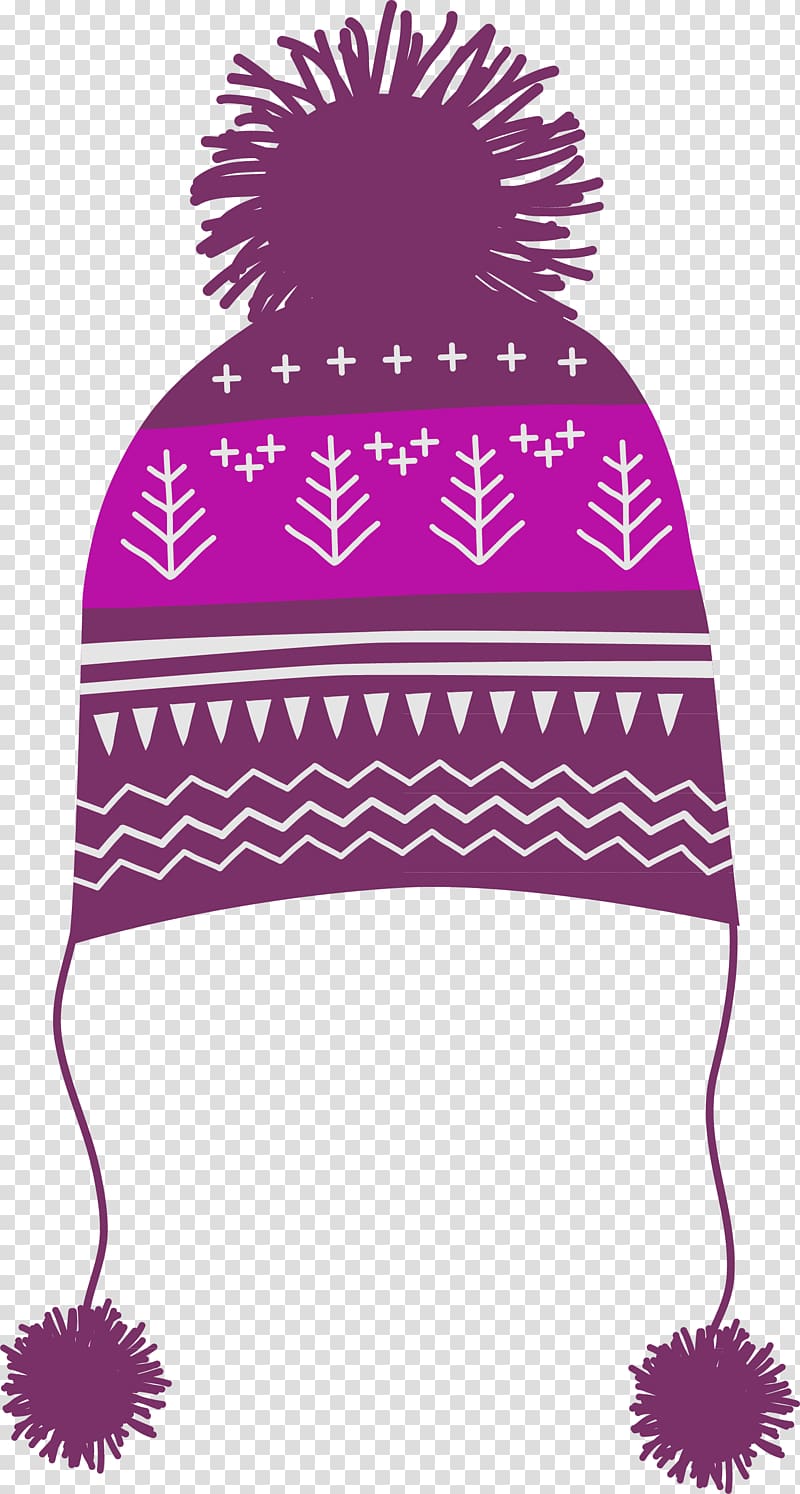 Knit cap Hat Beanie , Christmas hat element transparent background PNG clipart