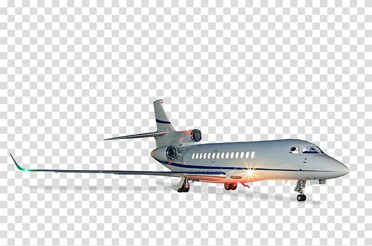Narrow-body aircraft Aircraft engine Aerospace Engineering Model aircraft, falcon 7x transparent background PNG clipart