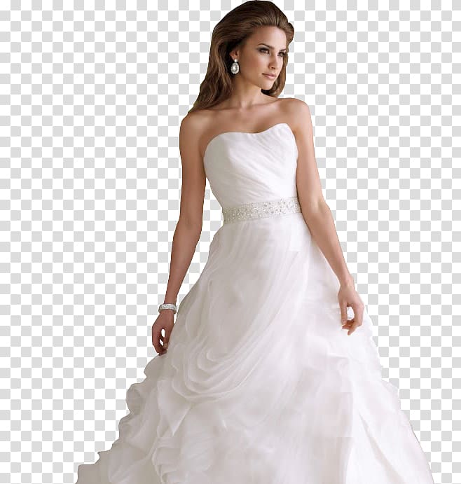 Wedding dress Bridesmaid Clothing, bride transparent background PNG clipart