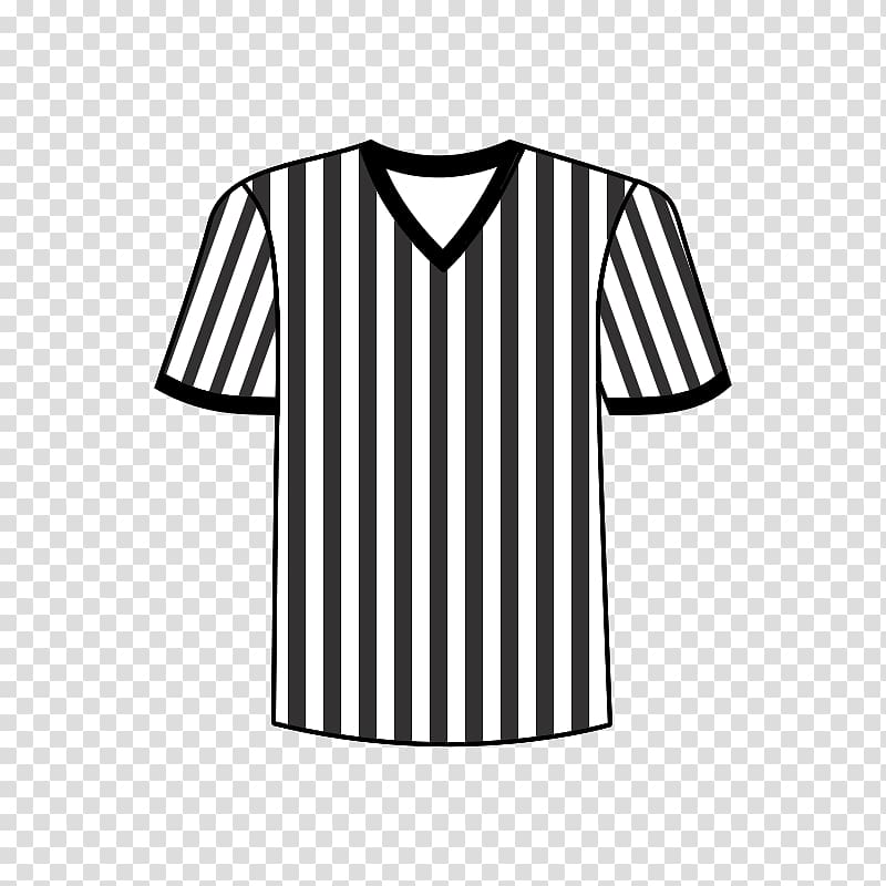 Referee Shirt Clipart PNG Images, Referee Shirt Icon Cartoon Style