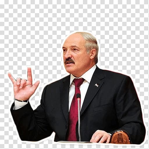 Alexander Lukashenko Belarus Sticker Telegram Ukraine, President transparent background PNG clipart