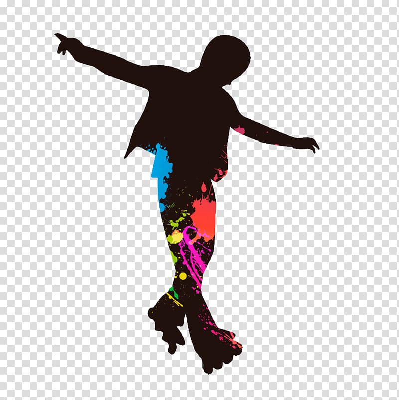 Roller skating Skateboard, Roller skating boy transparent background PNG clipart
