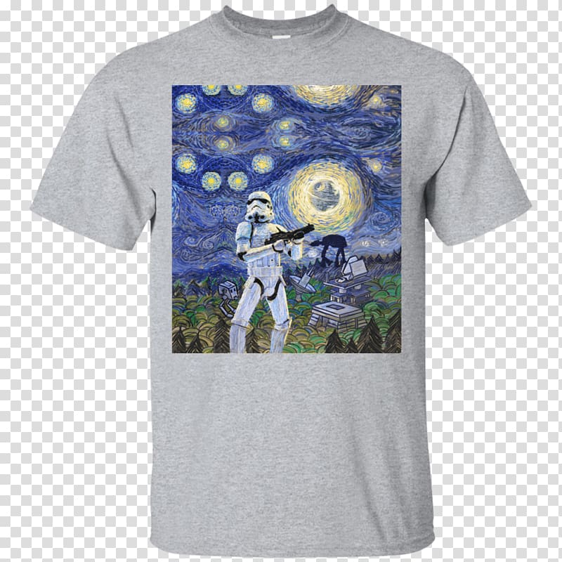 The Starry Night Stormtrooper T-shirt Star Wars: The Clone Wars, stormtrooper transparent background PNG clipart
