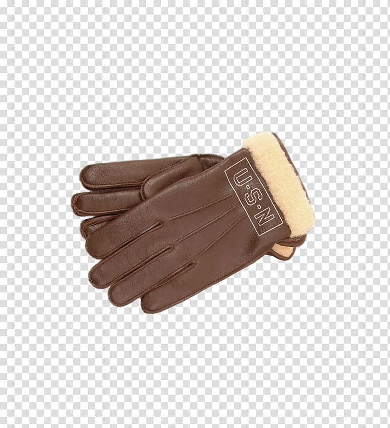 Glove Second World War United States Navy Leather 0506147919, jacket transparent background PNG clipart