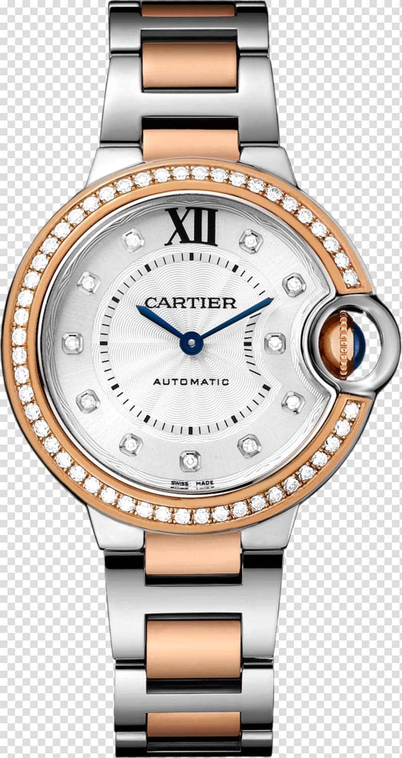 Cartier Tank Watch Jewellery Cartier Ballon Bleu, watch transparent background PNG clipart