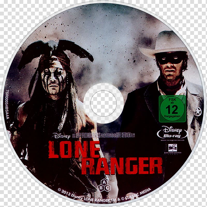 0 Film Fan art Album cover Blu-ray disc, Lone Ranger transparent background PNG clipart
