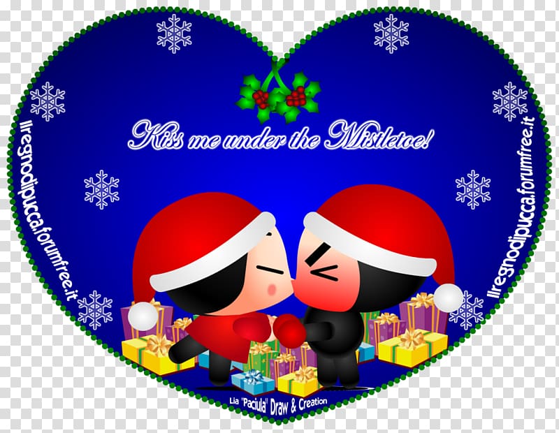 Christmas Love Ninja Fan art Mistletoe, christmas transparent background PNG clipart