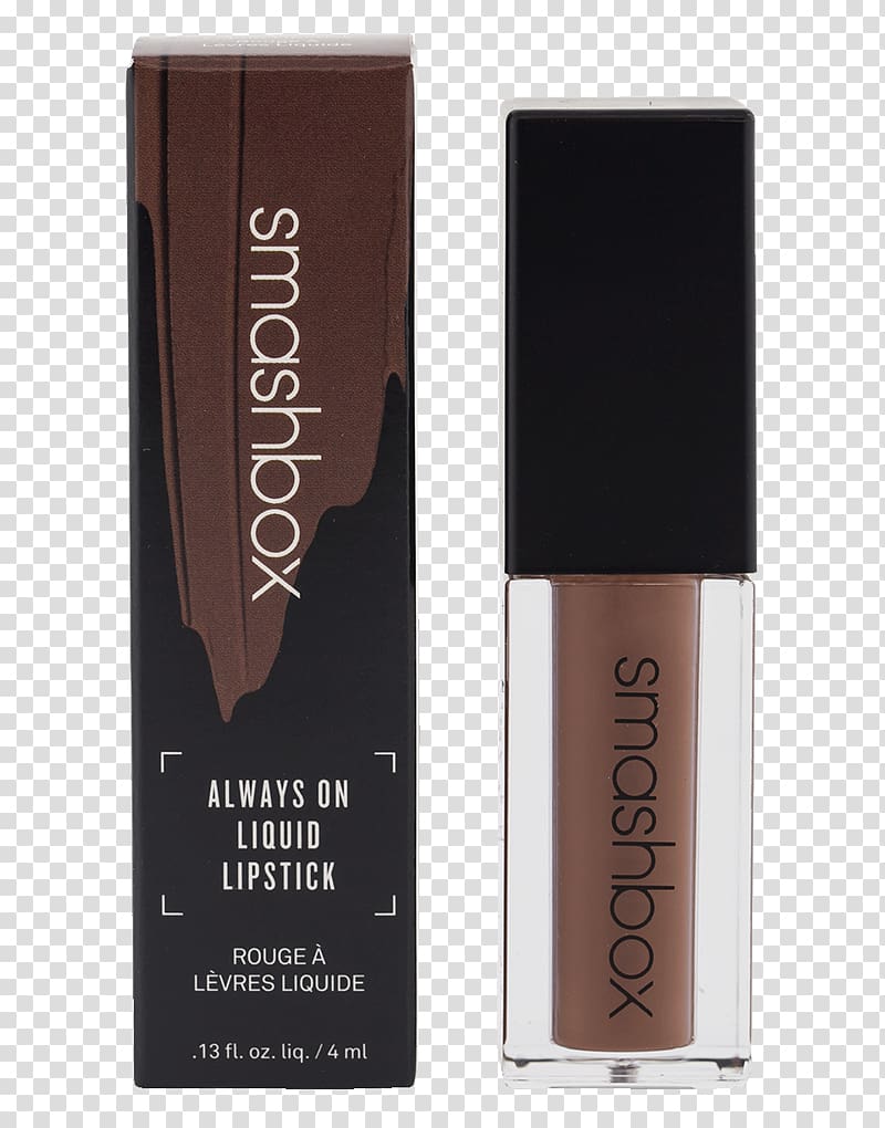 Cosmetics Lip balm Sunscreen Smashbox Always on Matte Liquid Lipstick, smudged lipstick transparent background PNG clipart