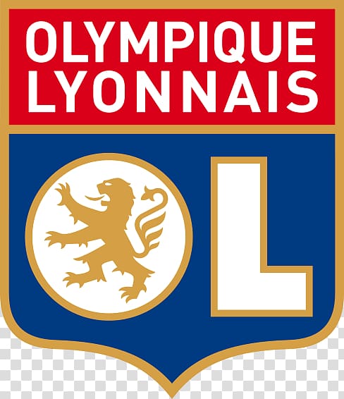 Olympique Lyonnais logo, Olympique Lyonnais Logo transparent background PNG clipart