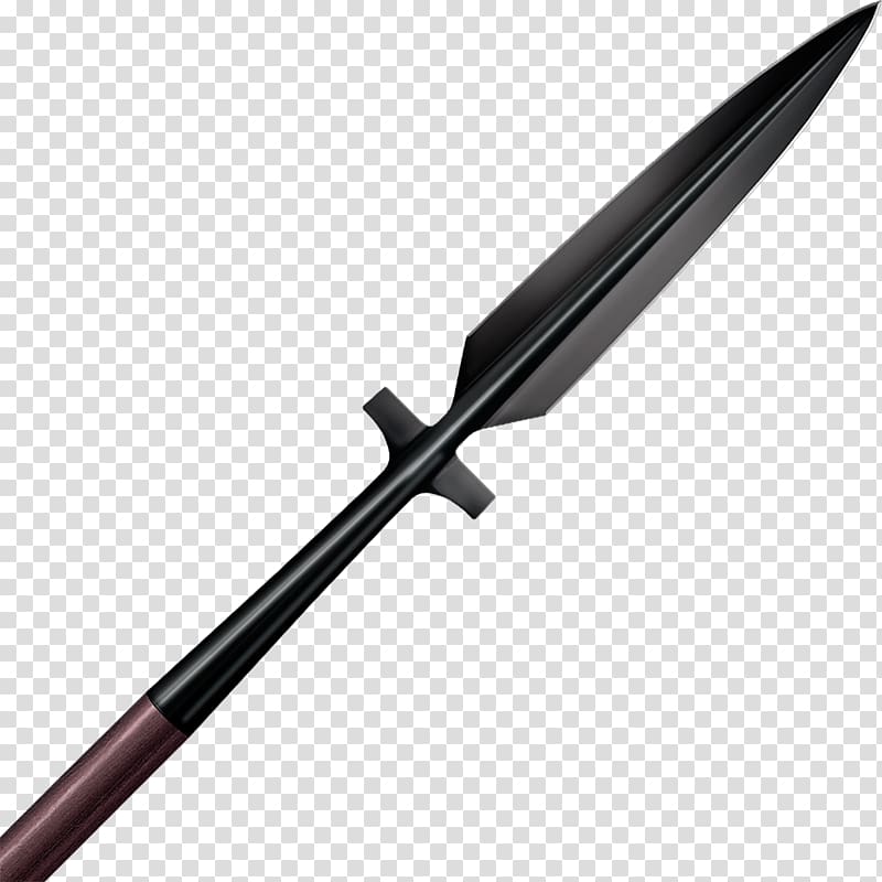 Knife Cold Steel Spear Sword Weapon, Spear transparent background PNG clipart