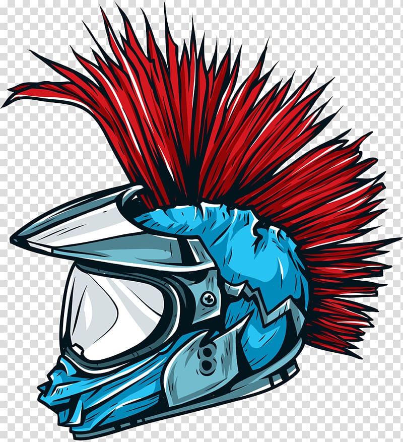 Helmet Cartoon, Hairy helmet transparent background PNG clipart