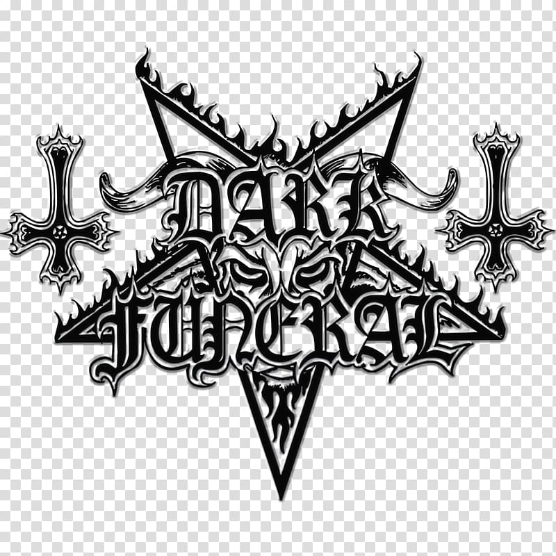 Dark Funeral logo, T-shirt Dark Funeral Logo Black metal Where Shadows Forever Reign, funeral transparent background PNG clipart