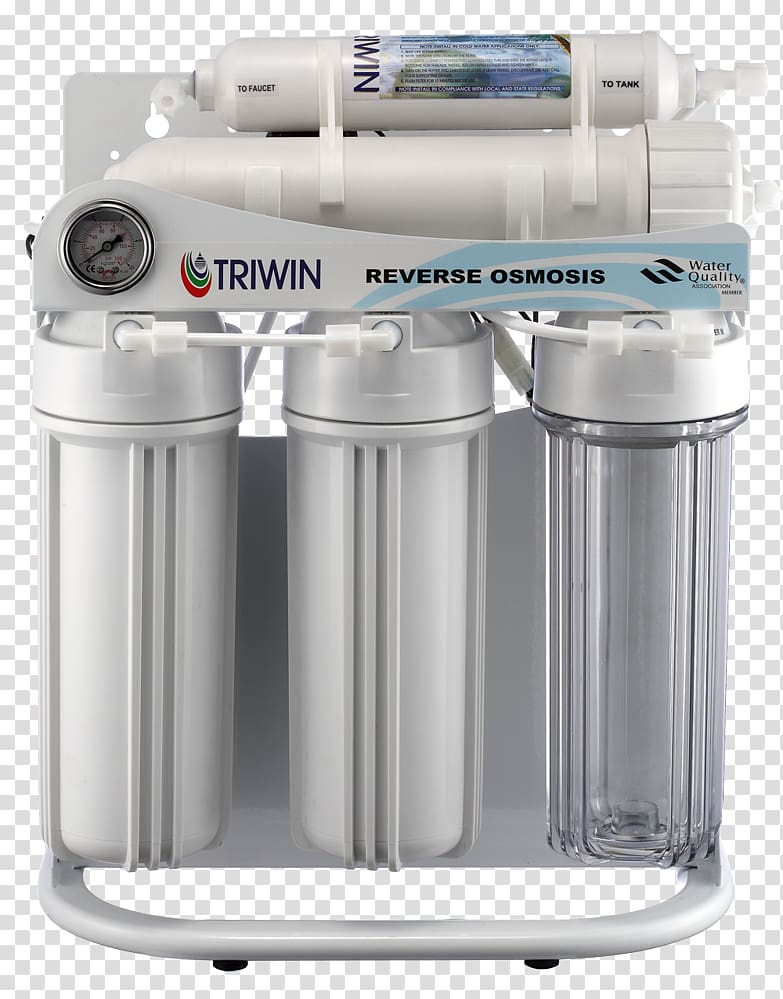 Water Filter Reverse osmosis Filtration sur membrane, water transparent background PNG clipart
