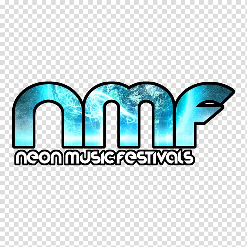 Logo Clothing Brand Music festival, Neon Box transparent background PNG clipart