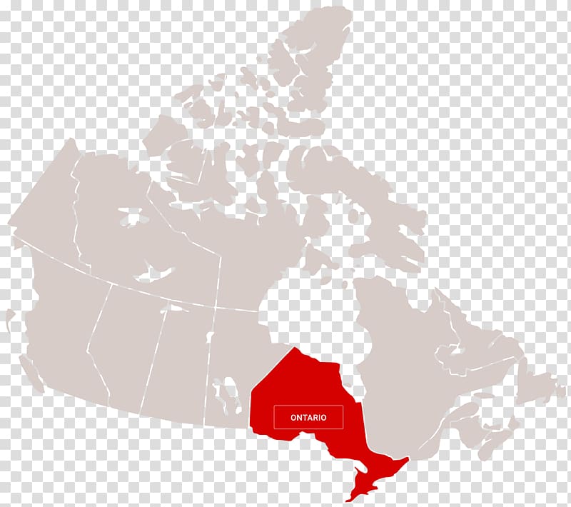 Provinces and territories of Canada United States Blank map, map of canada transparent background PNG clipart