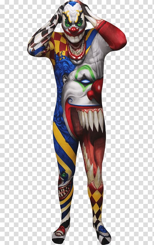 Morphsuits Costume party Halloween costume Evil clown, krusty the clown transparent background PNG clipart
