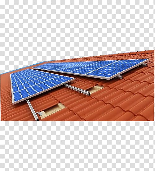 Solar Panels voltaics voltaic system voltaic mounting system Roof, building transparent background PNG clipart