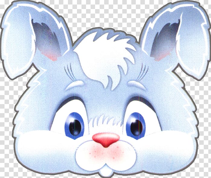 Mask Rabbit Costume Halloween Carnival, watercolor rabbit transparent background PNG clipart