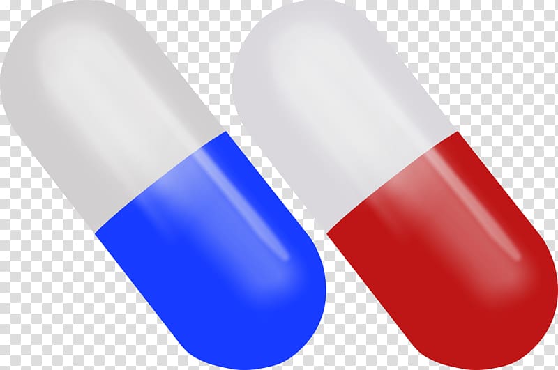 Pharmaceutical drug Tablet Red pill and blue pill Pharmacy, Drugs transparent background PNG clipart
