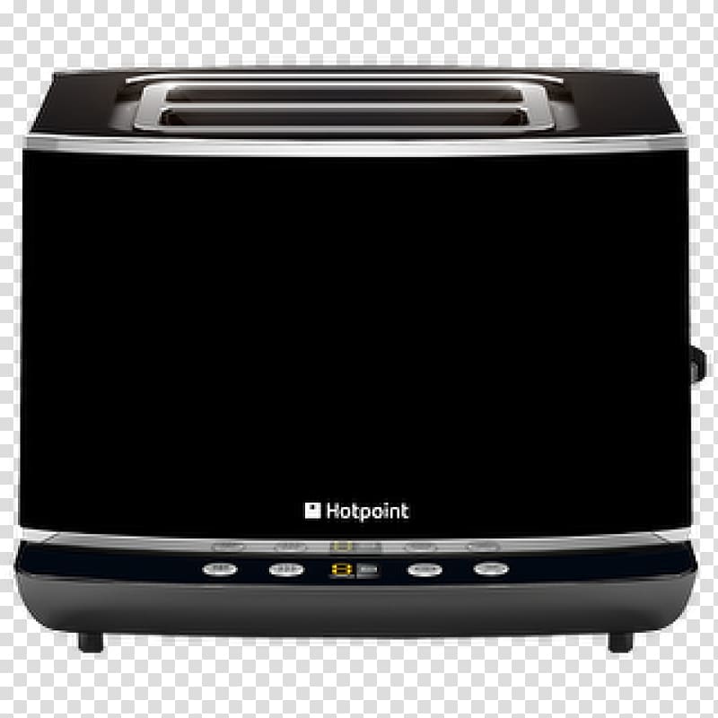 Hotpoint Digital 2 Slice Toaster Hotpoint My Line 2 Slice Toaster, Red (Model No. TT22MDR0LUK) Home appliance, hotpoint dishwasher black and white transparent background PNG clipart