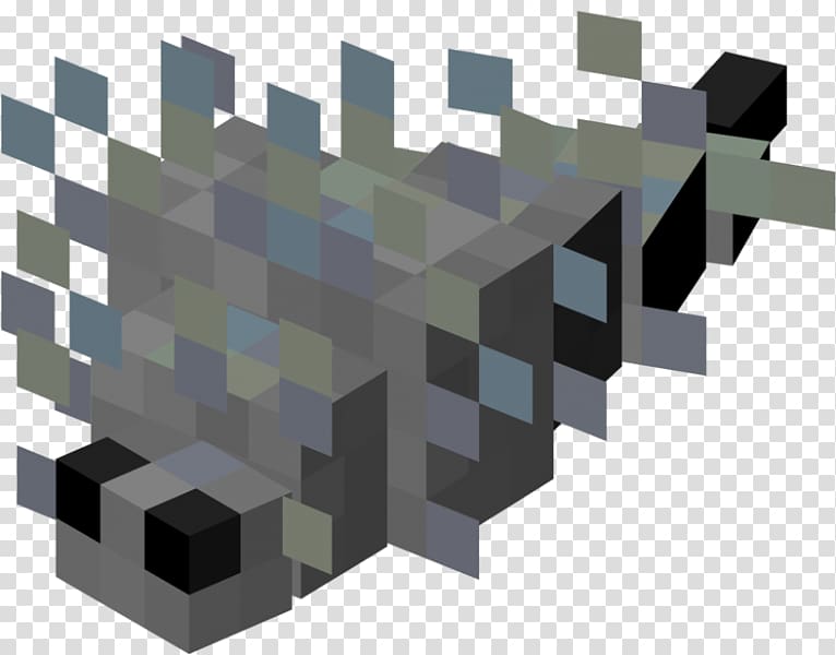 Minecraft: Pocket Edition Silverfish Mob Insect, paper craft transparent background PNG clipart