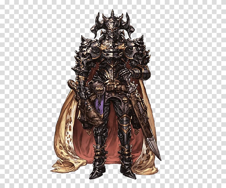 Granblue Fantasy Final Fantasy VI Final Fantasy Tactics Black knight Role-playing game, Knight transparent background PNG clipart