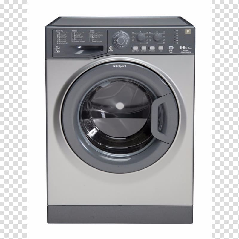 Hotpoint Extra WMXTF 742 Washing Machines Hotpoint Freestanding 8kg Washing Machine WMXTF842 Hotpoint Ultima S-Line RPD 9467, 8 Kg Washing Machine Drum Frequency transparent background PNG clipart