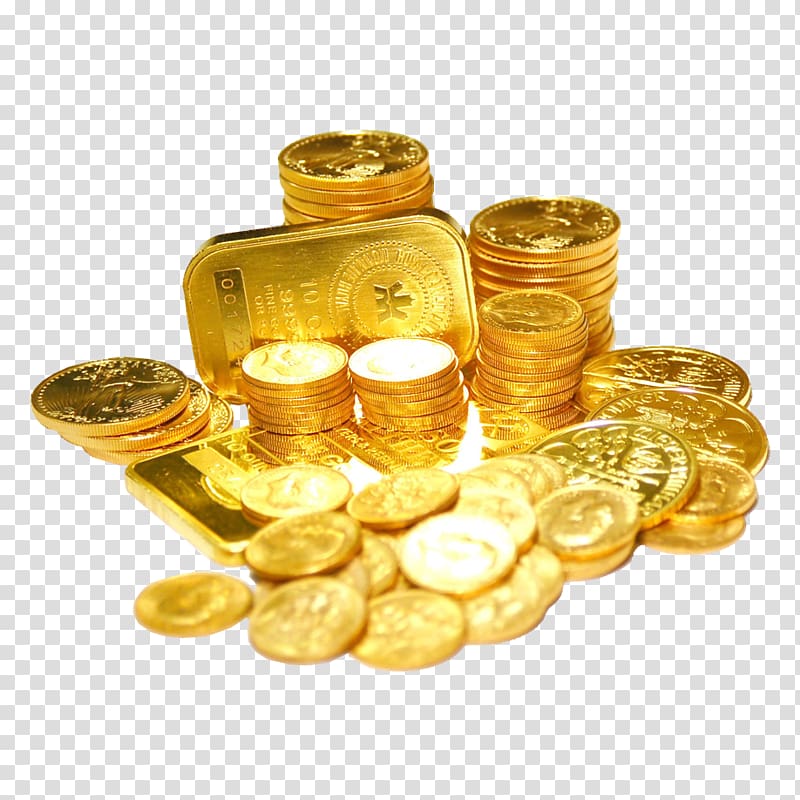 Gold as an investment Gold coin Money, gold transparent background PNG clipart