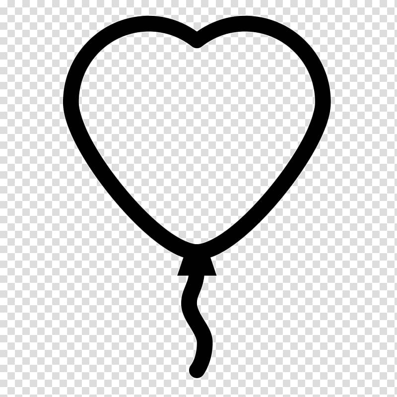 Computer Icons Heart Balloon , heart transparent background PNG clipart