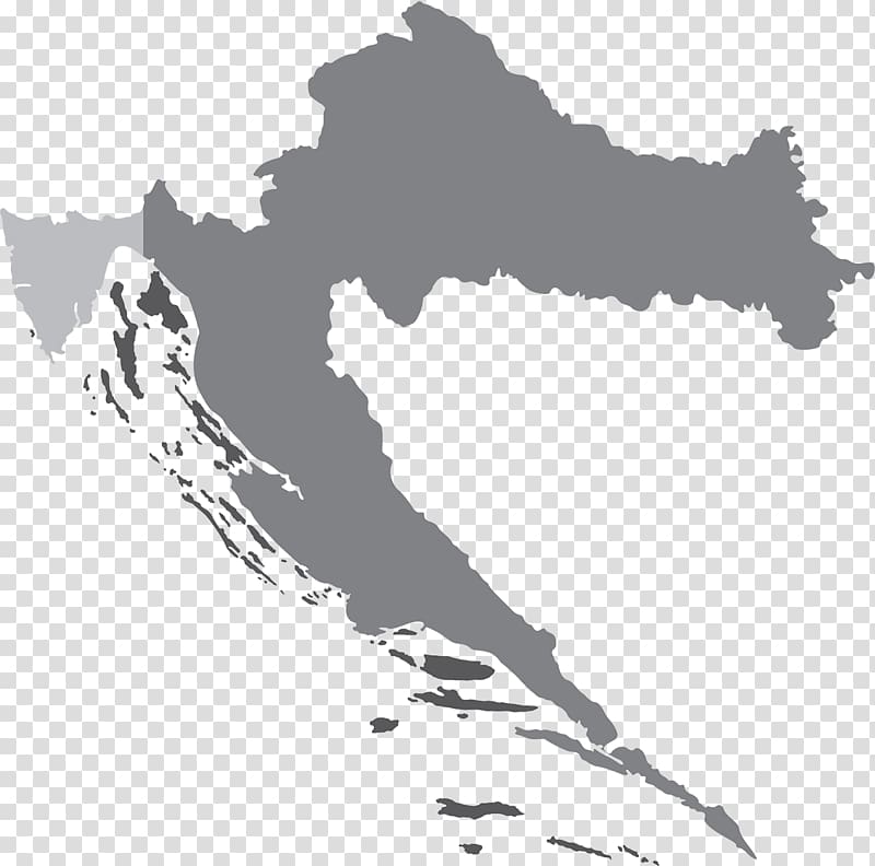 Croatia Map, map transparent background PNG clipart